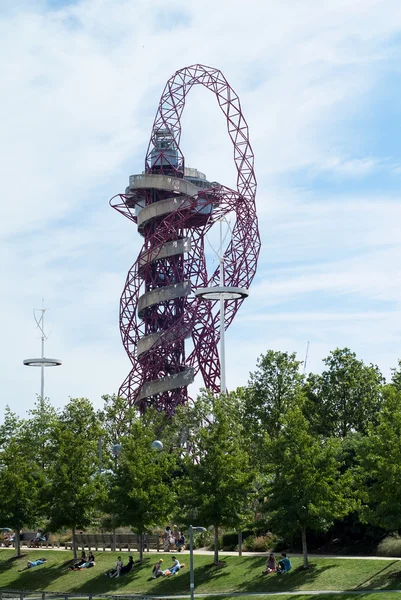 ArcelorMittal Orbit em Londres — Fotografia de Stock