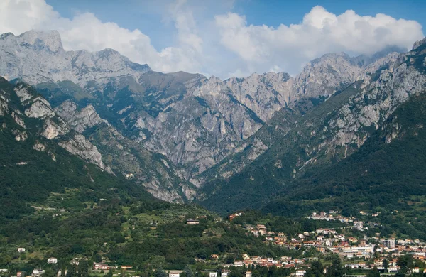 Lake Como Town — Stock Photo, Image