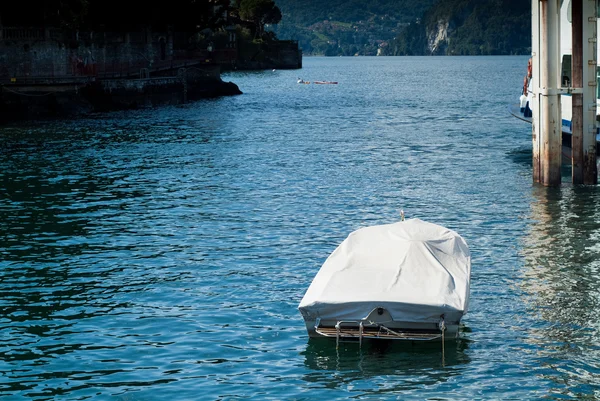 Lake Como Boat — Stock Photo, Image