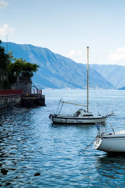 Lake Como Boats — Stock Photo, Image