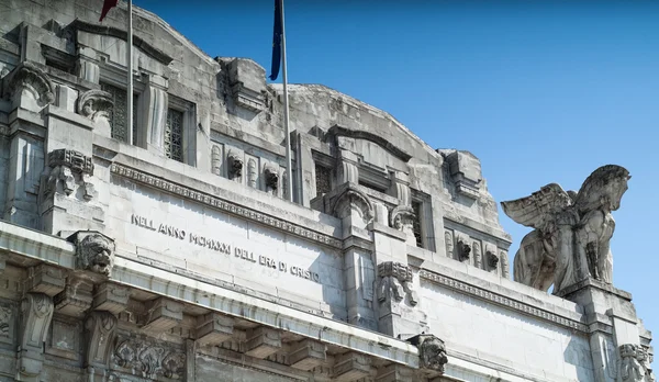 Milano Centrale railway station — Stock Photo, Image