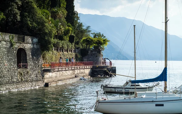 Lago di Como barche — Foto Stock