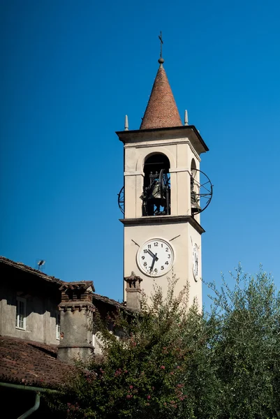 Bell Tower in Abbadia Lariana — Stockfoto