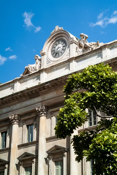 Old Clock in Milan Stock Image