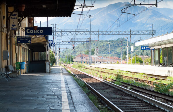 Train Station in Colico