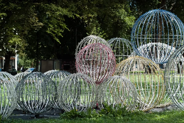 Art Installation in Bergamo — Stock Photo, Image