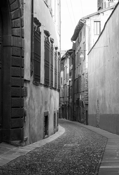 Rua em bergamo — Fotografia de Stock