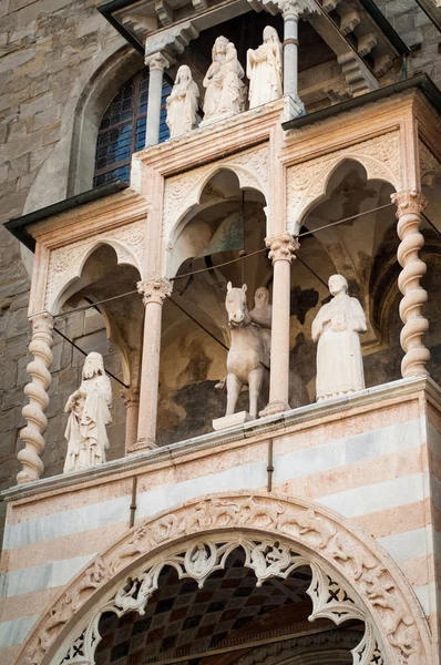 Cappella Colleoni Fachada — Fotografia de Stock