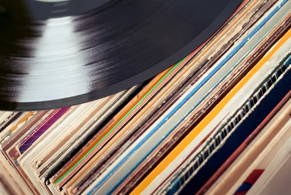 Staré vinyly — Stock fotografie