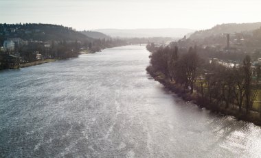 Vysehrad'da Vltava