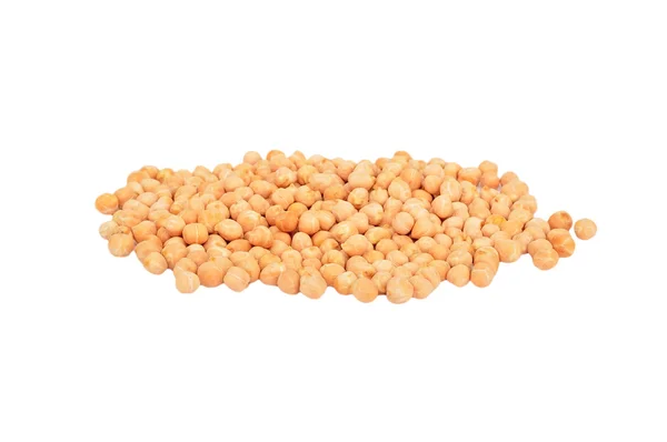 Chickpea on white — Stock Photo, Image