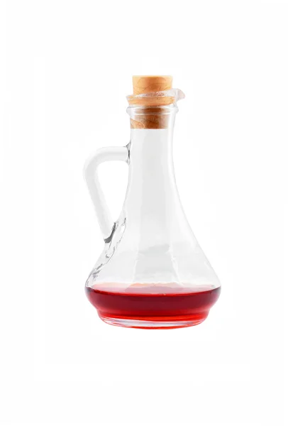 Jug with some red wine — Stock Photo, Image