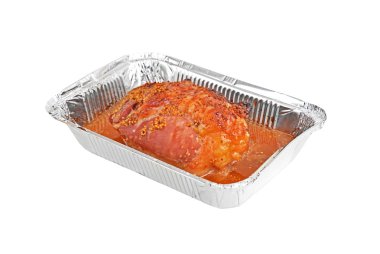 fırında hindi-horoz eti