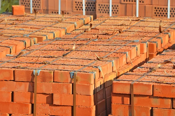 Stack of brick — Stock Photo, Image