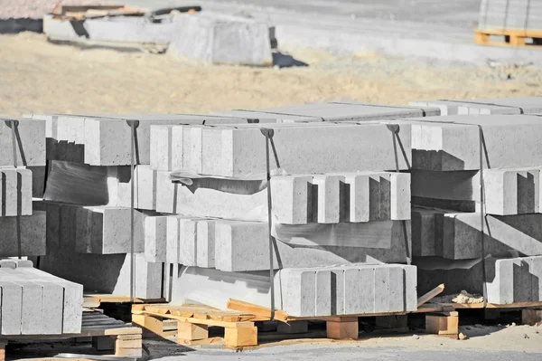 Piedra de pavimentación pila — Foto de Stock