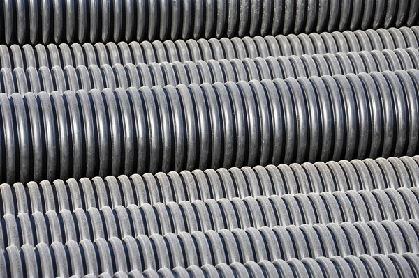 yığılmış pvc boru