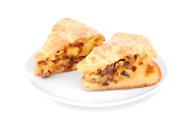 Mantar pasta plaka üzerinde