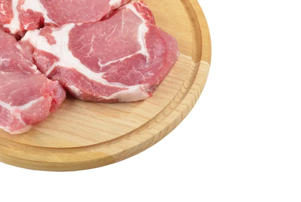 Surowe mięso stek — Zdjęcie stockowe