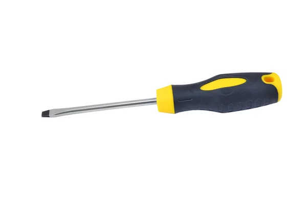 Screwdriver on white — Stock Photo, Image