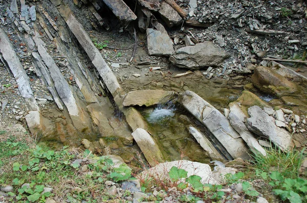 Sungai di pegunungan Carpathian — Stok Foto