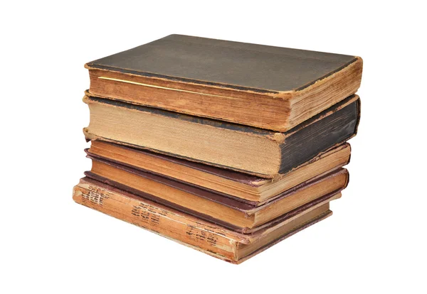 Antik bok stack — Stockfoto