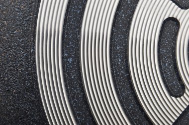 Benekli Metalik arka plan