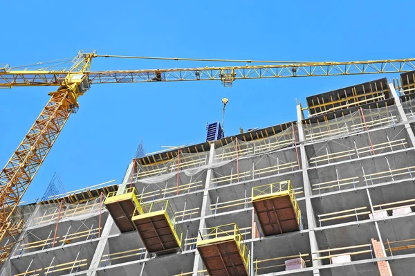 Vinç ve highrise şantiye