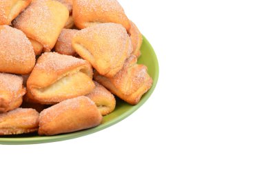 ev yapımı kurabiye plaka üzerinde