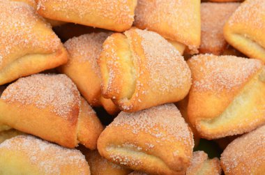 ev yapımı kurabiye yakın çekim