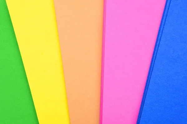 Σύνολο χρώμα χαρτιού — Φωτογραφία Αρχείου