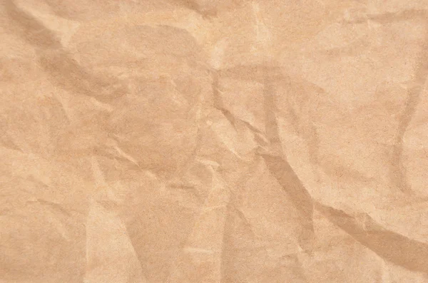 Wrinkled packaging paper background — Stock Photo, Image