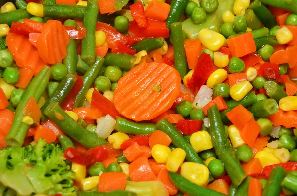 Gemüsekompott aus nächster Nähe — Stockfoto