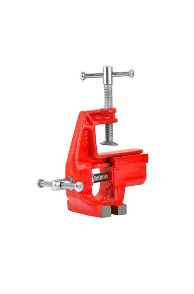 Mechanical hand vise clamp — Stock Photo, Image