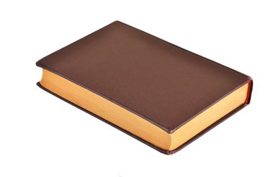Kahverengi antika kitap
