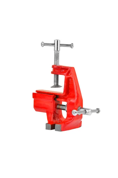 Mechanical hand vise clamp — Stock Photo, Image