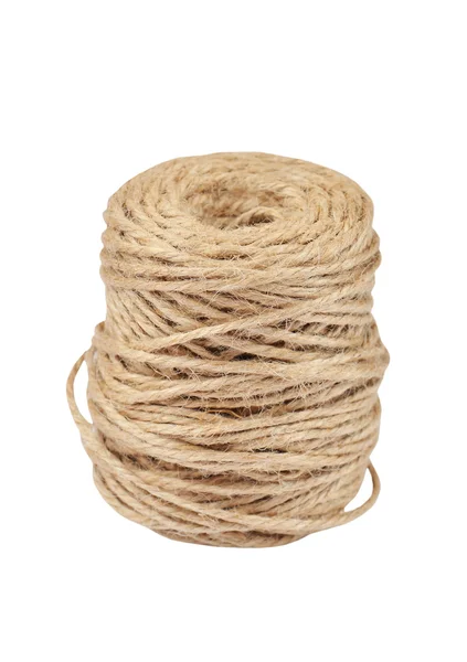 Jute rope coil — Stock Photo, Image