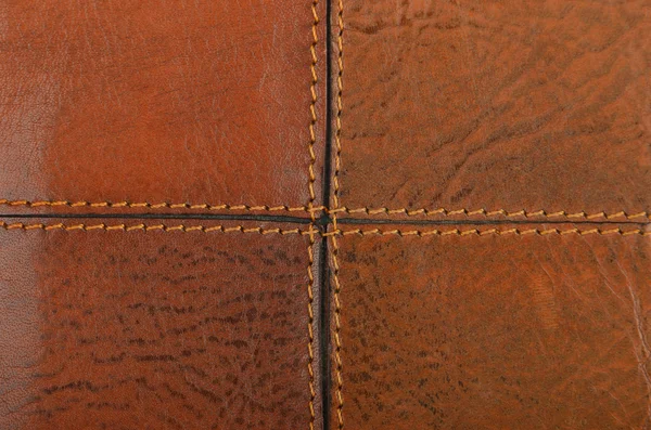 Natural leather background — Stock Photo, Image