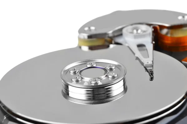 Insidan hard disk drive — Stockfoto