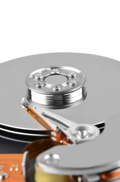 Insidan hard disk drive — Stockfoto
