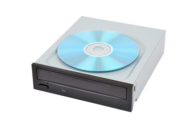 CD-ROM и диск — стоковое фото