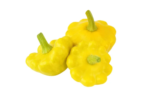 Pattypan-Kürbis (cucurbita pepo var. patisson) — Stockfoto