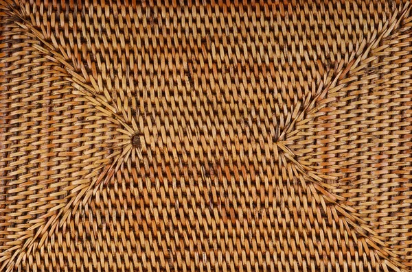 Wickered rattan background — Stock Photo, Image