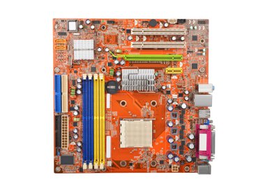 Yazdırılan bilgisayar anakart