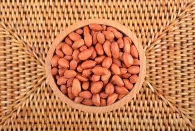 Yerfıstığı ahşap kase