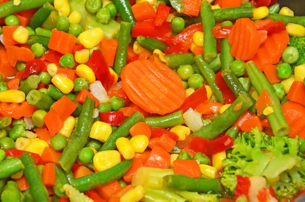 Gemüsekompott aus nächster Nähe — Stockfoto