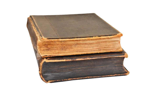Antika kitap yığını — Stok fotoğraf