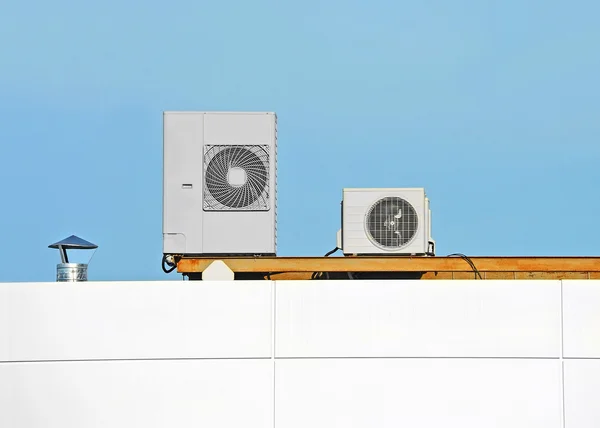 Sistema di ventilazione industriale — Foto Stock