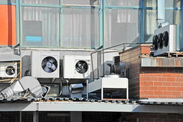 Sistema de ventilación industrial —  Fotos de Stock