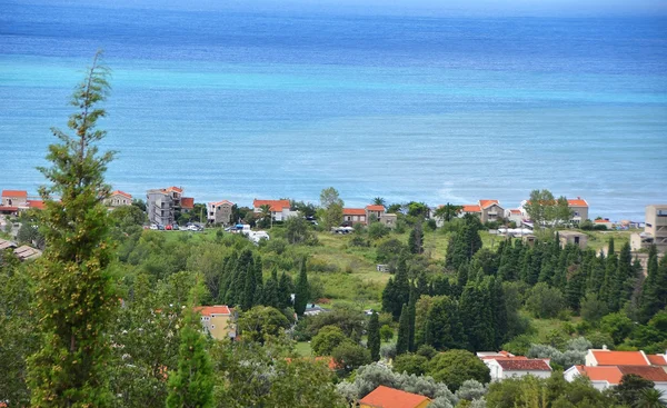 Paesaggio costiero in Montenegro — Foto Stock