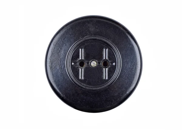 Vintage power socket — Stock Photo, Image